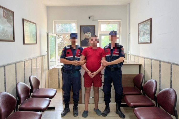 Bursa'da 31 su&ccedil;tan aranan ş&uuml;pheliyi jandarma yakaladı