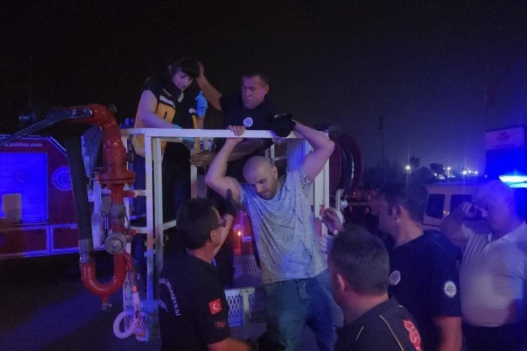 Zonguldak'ta elektrik akımına kapılan 2 iş&ccedil;i yaralandı