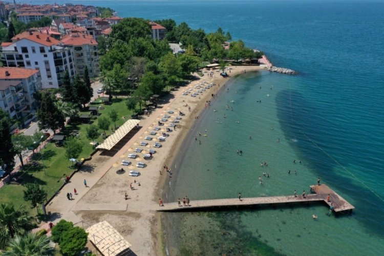 Kocaeli'nde plajlar yaza hazır