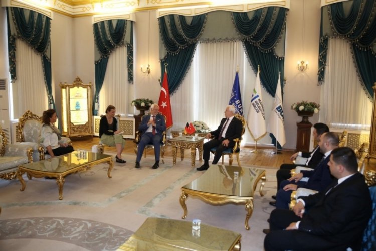 Almanya İstanbul Başkonsolosu Regenbrecht'ten Başkan Bozbey'e ziyaret