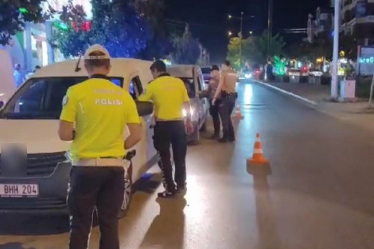 Bursa polisi G&ouml;r&uuml;kle'de kuş u&ccedil;urtmadı!