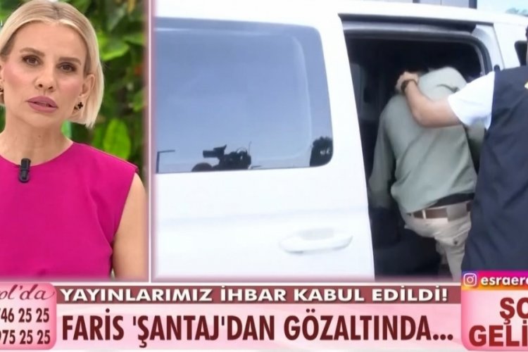 "Mağdurum" dedi, "şantajcı" &ccedil;ıktı! Esra Erol'da g&ouml;zaltına alındı!