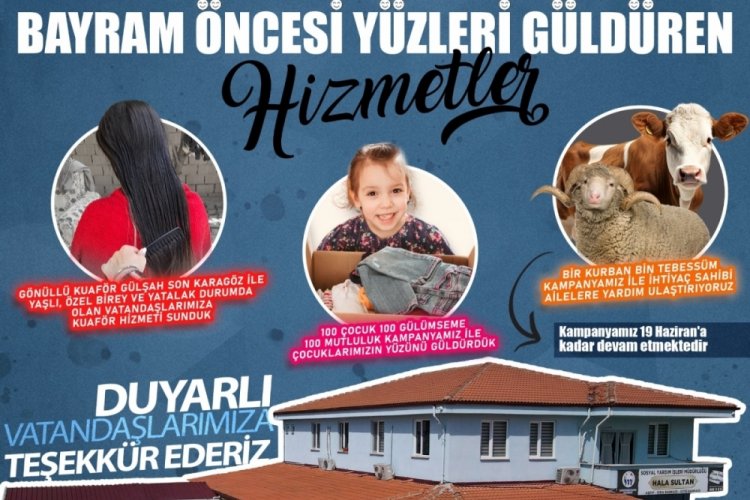 Bursa Mustafakemalpaşa Belediye Başkanı Erdem'den y&uuml;z g&uuml;ld&uuml;ren hizmet