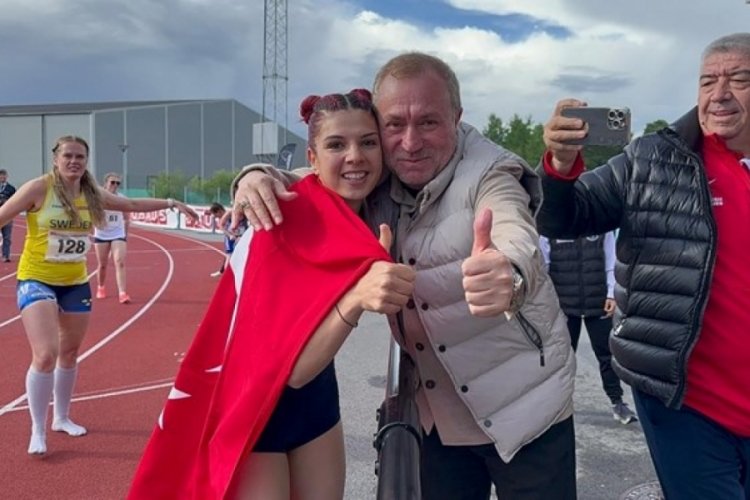 &Ouml;zel sporcu Esra Bayrak'tan tarihi başarı: Avrupa şampiyonu oldu