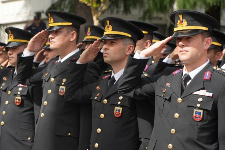 Jandarma teşkilatının kuruluşunun 185. yıl d&ouml;n&uuml;m&uuml; Bursa'da kutlandı