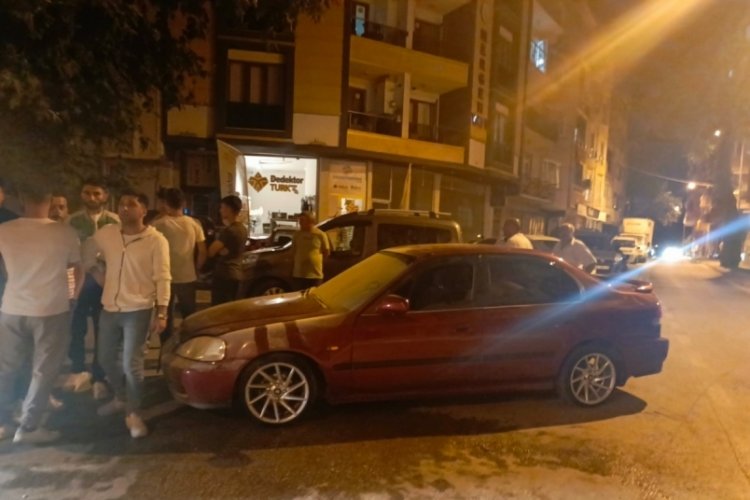 Bursa'da tamirden yeni alınan ara&ccedil;ta yangın &ccedil;ıktı!