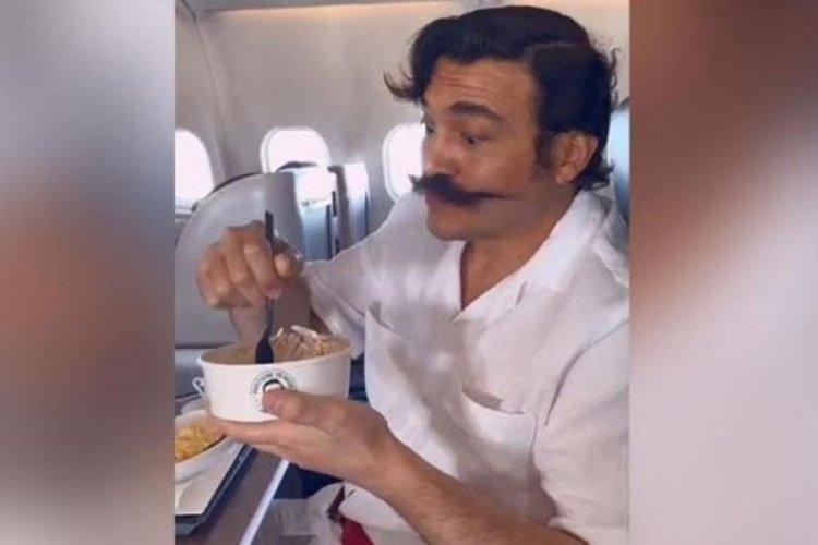 THY'den u&ccedil;akta pilav yiyen 'Baruthane Pilavcısı' kara listeye alındı