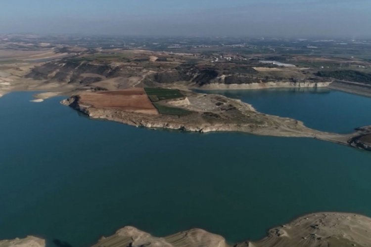 Mersin'de barajın su seviyesi y&uuml;zde 30 azaldı