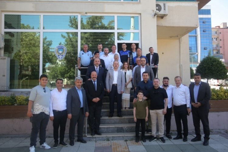 Orhangazi'de protokol bayramlaşma programında bir araya geldi