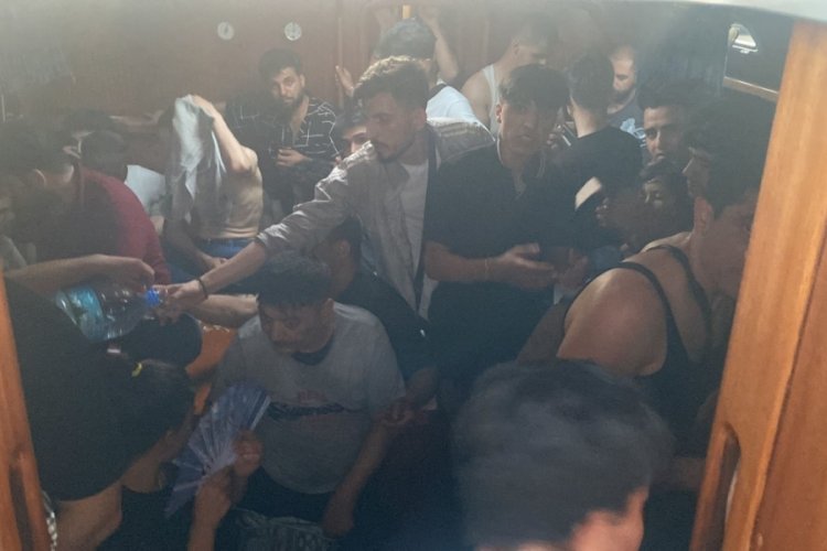 Muğla'da 122 d&uuml;zensiz g&ouml;&ccedil;men yakalandı