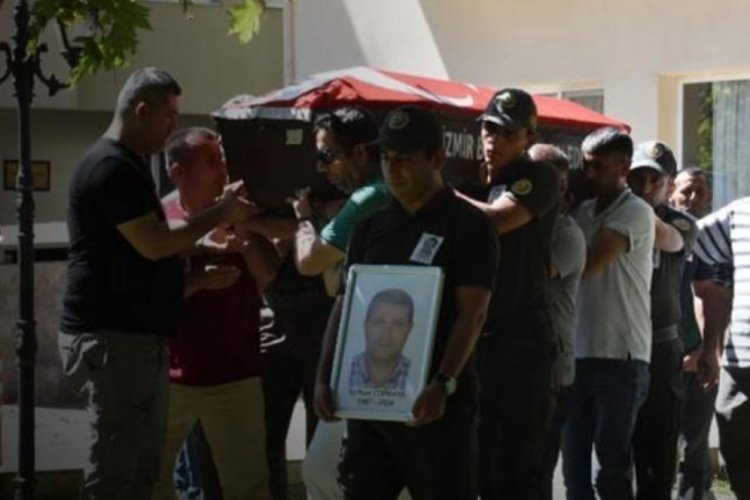 İzmir'deki yangını s&ouml;nd&uuml;rd&uuml; son yolculuğuna uğurlandı! Acı detay ortaya &ccedil;ıktı