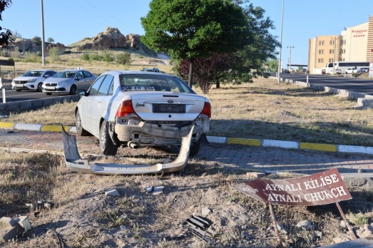 Nevşehir'de trafik kazası: 3 yaralı