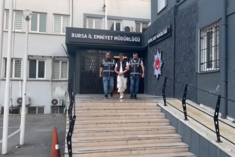Bursa'da 25 yıl hapis cezasıyla aranan şahıs yakalandı