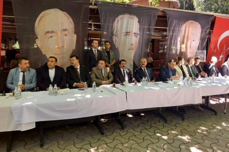 Bursa'da MHP'den bayramlaşma programı