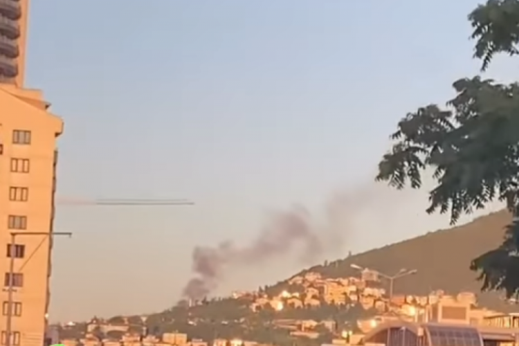 Bursa'nın merkezinde yangın!