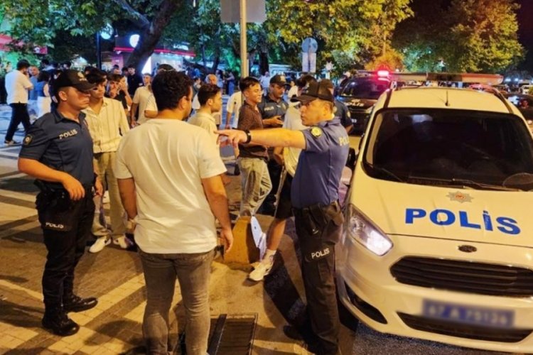 Zonguldak'ta gen&ccedil;lerin kavgası karakolda son buldu