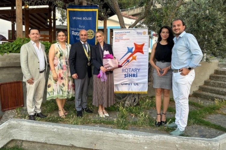 Yıldırım Bayezid Rotary'de yeni başkan: G&ouml;kmen Geyik