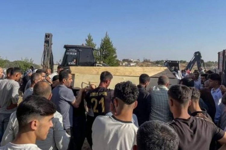 Anız yangınında hayatını kaybeden kuzenler toprağa verildi