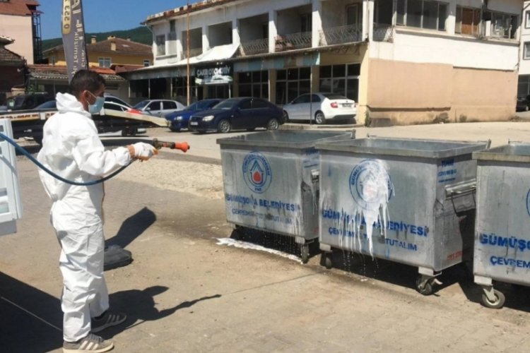 D&uuml;zce'de halkın sağlığı i&ccedil;in! &Ccedil;&ouml;p konteynırları temizlendi