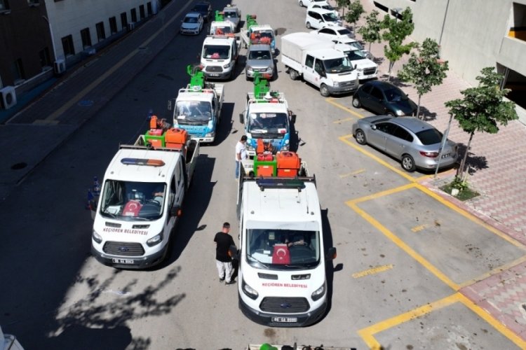 Ankara'da sinek ve haşerelere karşı önlemler başlatıldı                