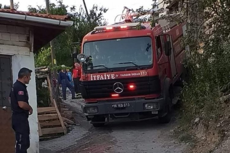 Bursa Orhaneli'de korkutan yangın! Mahalleli büyük panik yaşadı  