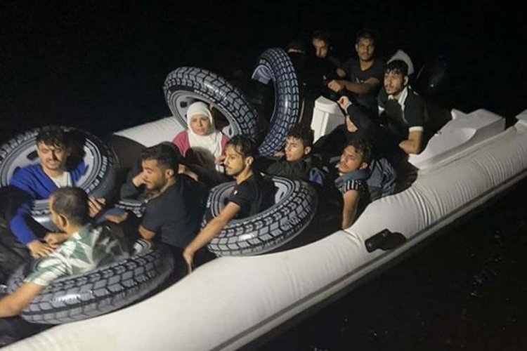 Bodrum'da ka&ccedil;ak g&ouml;&ccedil;men operasyonu!