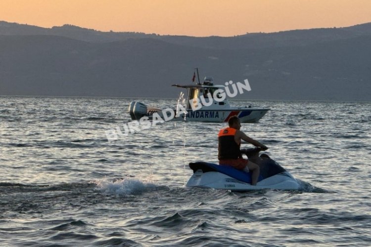 Bursa İznik G&ouml;l&uuml;'nde Jet-Ski'den d&uuml;şen gen&ccedil; kızdan acı haber