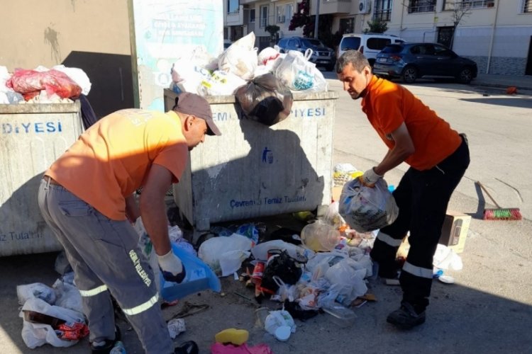 Gemlik'te temizlik seferberliği s&uuml;r&uuml;yor