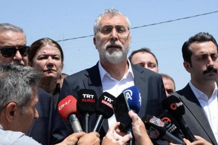 Bakan Işıkhan'dan Diyarbakır-Mardin sınırındaki yangınla ilgili a&ccedil;ıklama yaptı