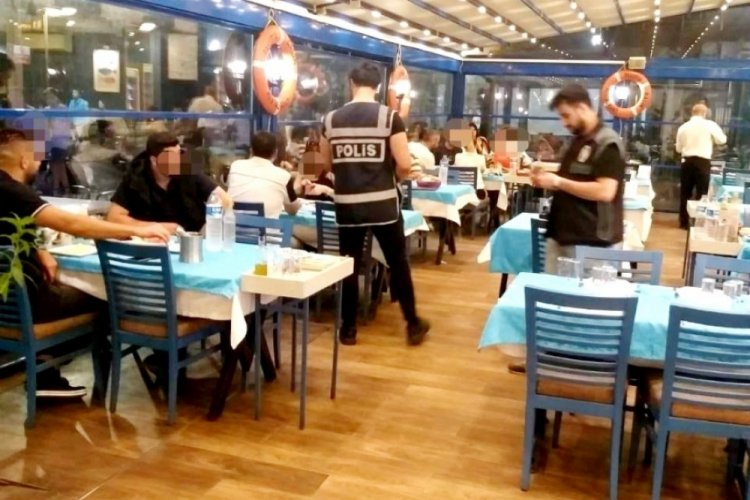 Bursa Mudanya'da asayiş uygulaması