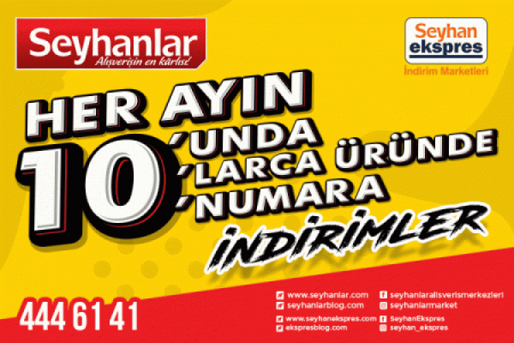 Her ayın 25'inde y&uuml;zde 25 indirim Bursalılar i&ccedil;in Seyhanlar'da...