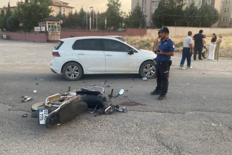 Adıyaman'da kaza: 1 kişi ağır yaralandı
