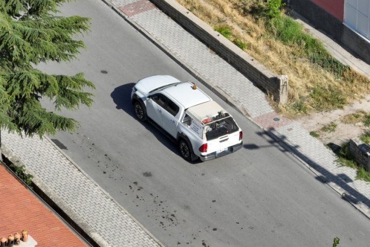  Konya'da haşerelere karşı ilaçlamalar son sürat sürüyor