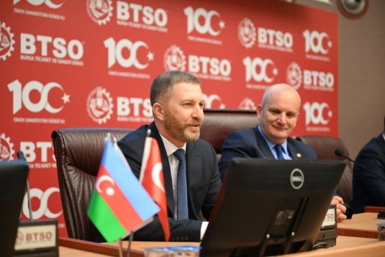 Azerbaycan Başkonsolosluğu Ticaret Temsilcisi Taghiyev Bursa'da