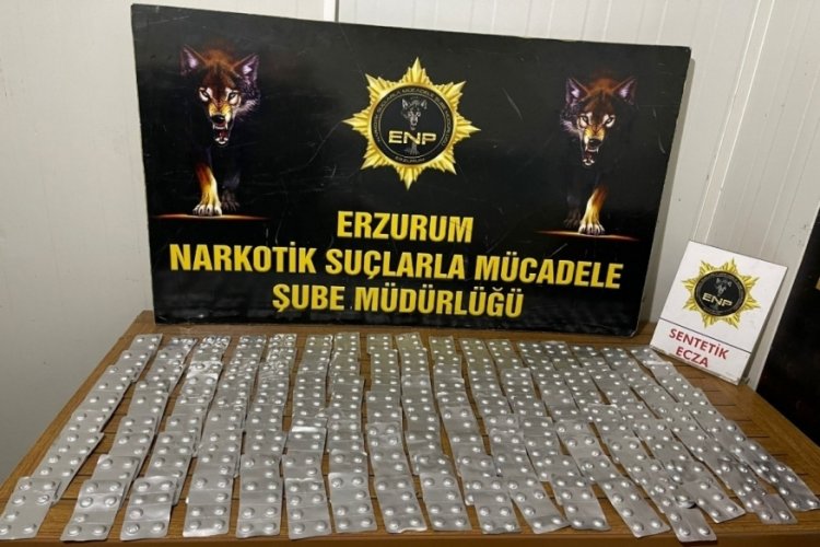 Erzurum'da uyuşturucu operasyonu