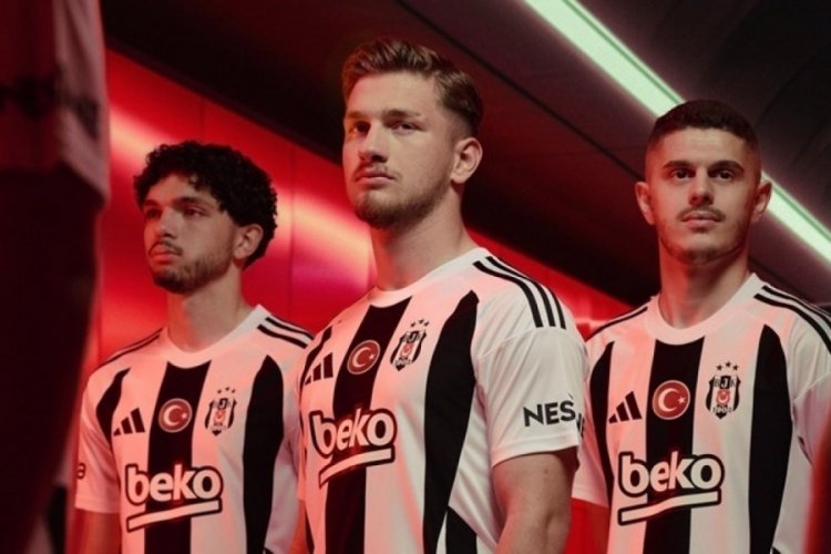 Beşiktaş i&ccedil; saha formasını tanıttı