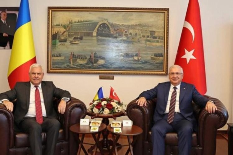 Bakan G&uuml;ler, Romanyalı mevkidaşı Tilvar ile bir araya geldi