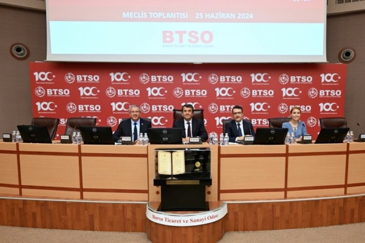 BTSO Haziran Ayı Meclis Toplantısı gerçekleştirildi