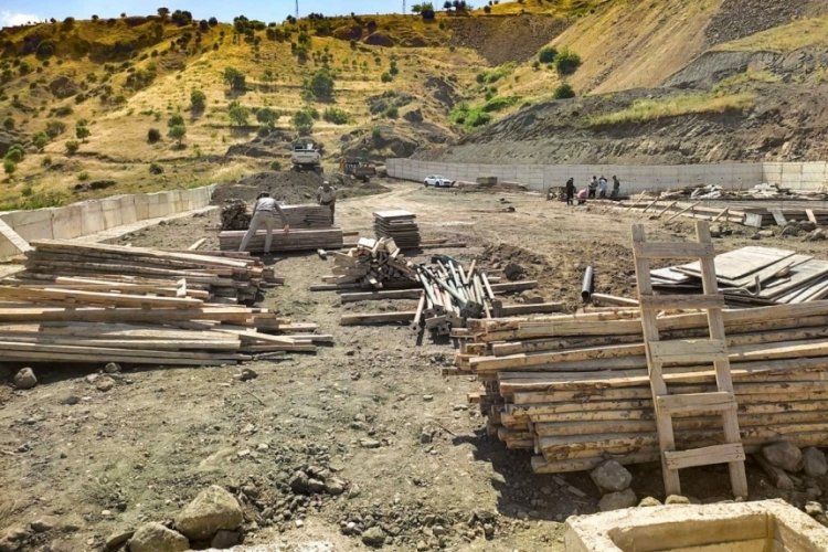 Diyarbakır'da hayvan satış ve kesim alanı yapılıyor