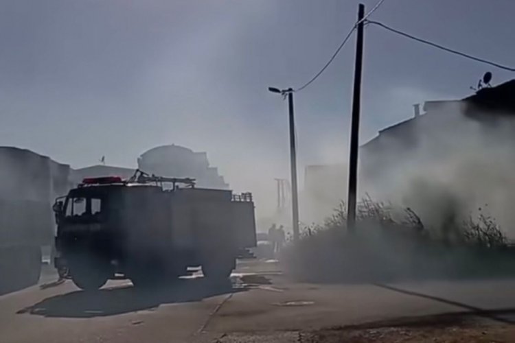 Bursa'da korkutan yangın!