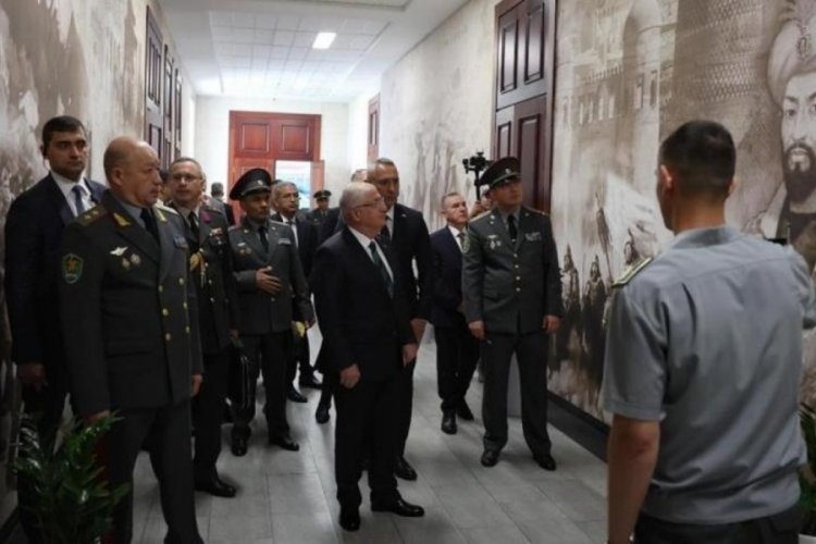 Bakan G&uuml;ler, &Ouml;zbekistan Savunma Bakanı ile g&ouml;r&uuml;şt&uuml;