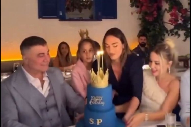 Sedat Peker'e eşinden doğum günü sürprizi