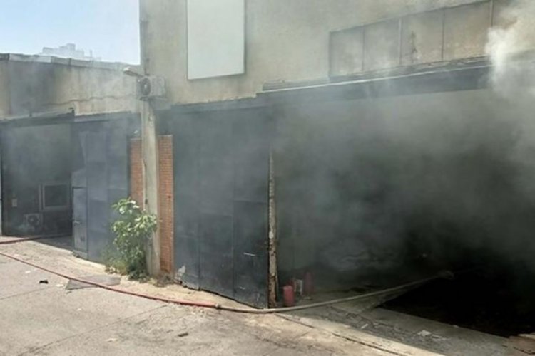İzmir'de geri d&ouml;n&uuml;ş&uuml;m tesisinde yangın!