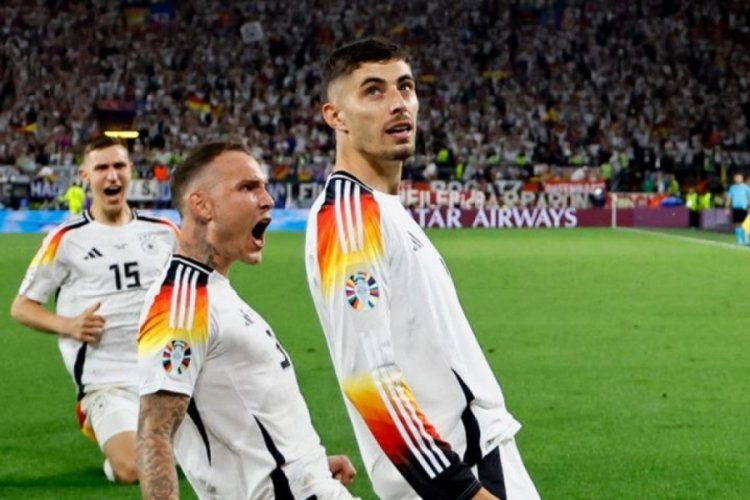 Almanya, EURO 2024'te çeyrek finale yükseldi!