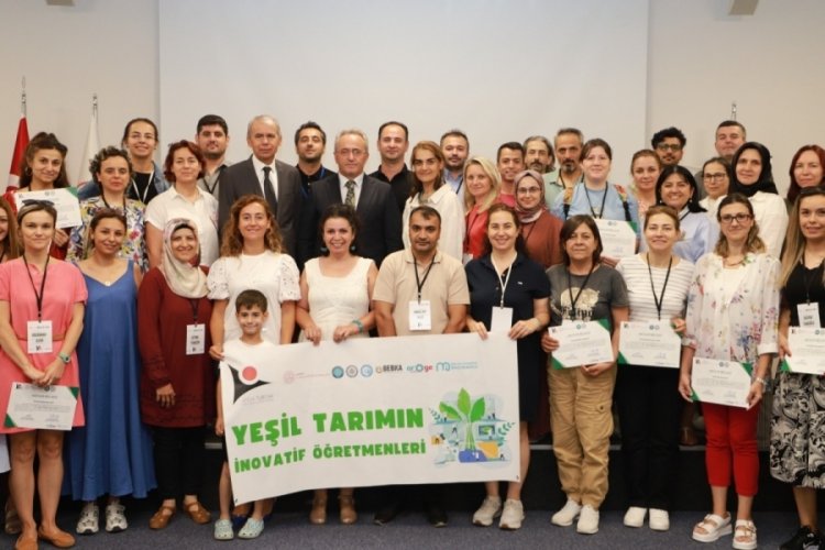 Bursa'da öğretmenler yeşil tarımla geleceği yeşertiyor
