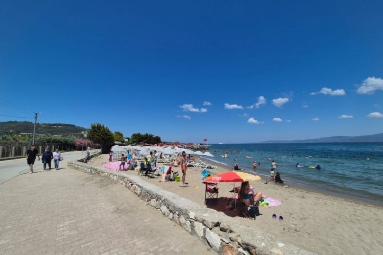 Mudanya sahillerine yaz geldi!