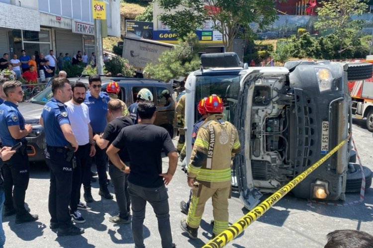 İstanbul'da feci kaza! Beton mikseri gelin arabasının devrildi: 1 çocuk hayatını kaybetti