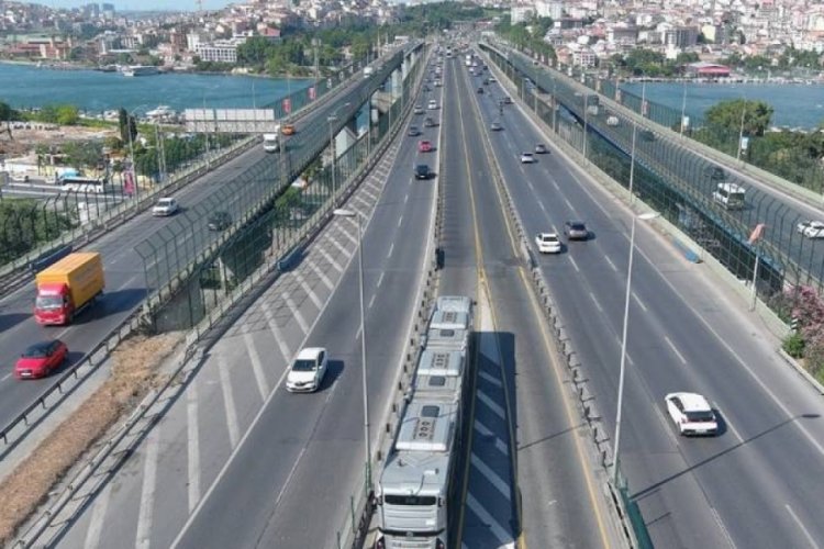 Haliç'teki orta köprü 5 gün boyunca trafiğe kapatılacak
