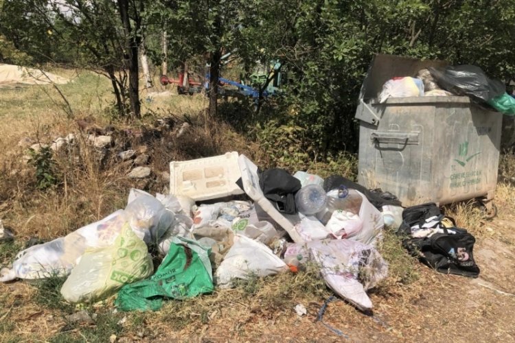 K&uuml;tahya'da 45 g&uuml;nd&uuml;r &ccedil;&ouml;p toplanmayan k&ouml;yler isyanda!