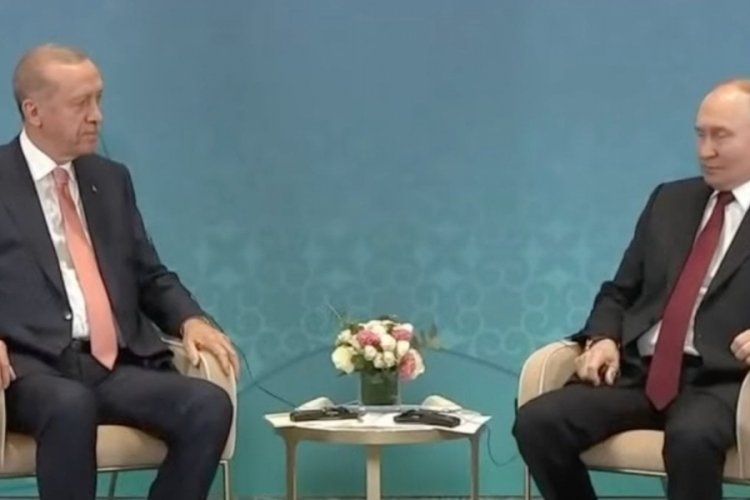 Astana'da Erdoğan ile Putin arasında kritik görüşme